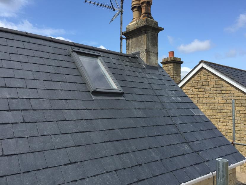 Roof tiling by DK Roofing in Hertfordshire