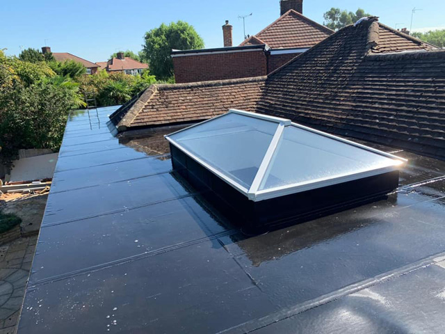 Flat Roofing Skylight Extension1