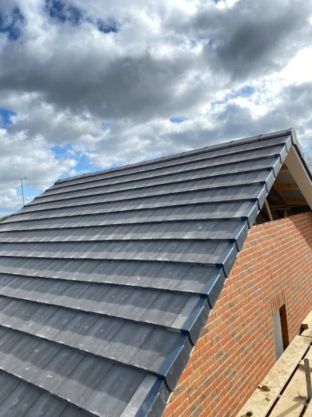 Tiling for new roof in Hertfordshire