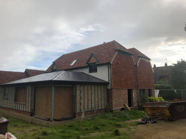 Old House Extension Roof1