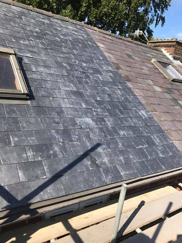 Slate Roof With Skylight Uk