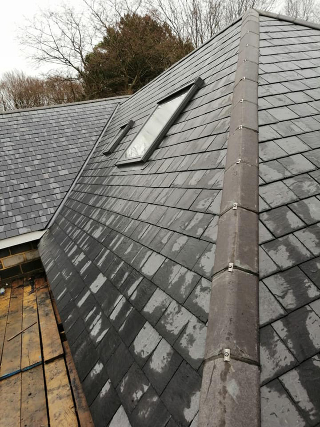 Slate Roofing And Skylights