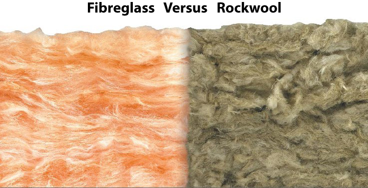 Is Rockwool the same as Fibreglass